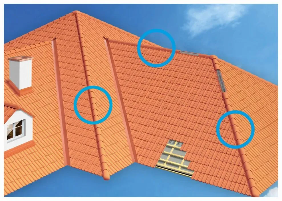 Dakknoop daksysteemcomponenten nok en noordboom